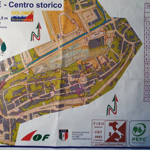 Prova ME campionati italiani sprint a Feltre
