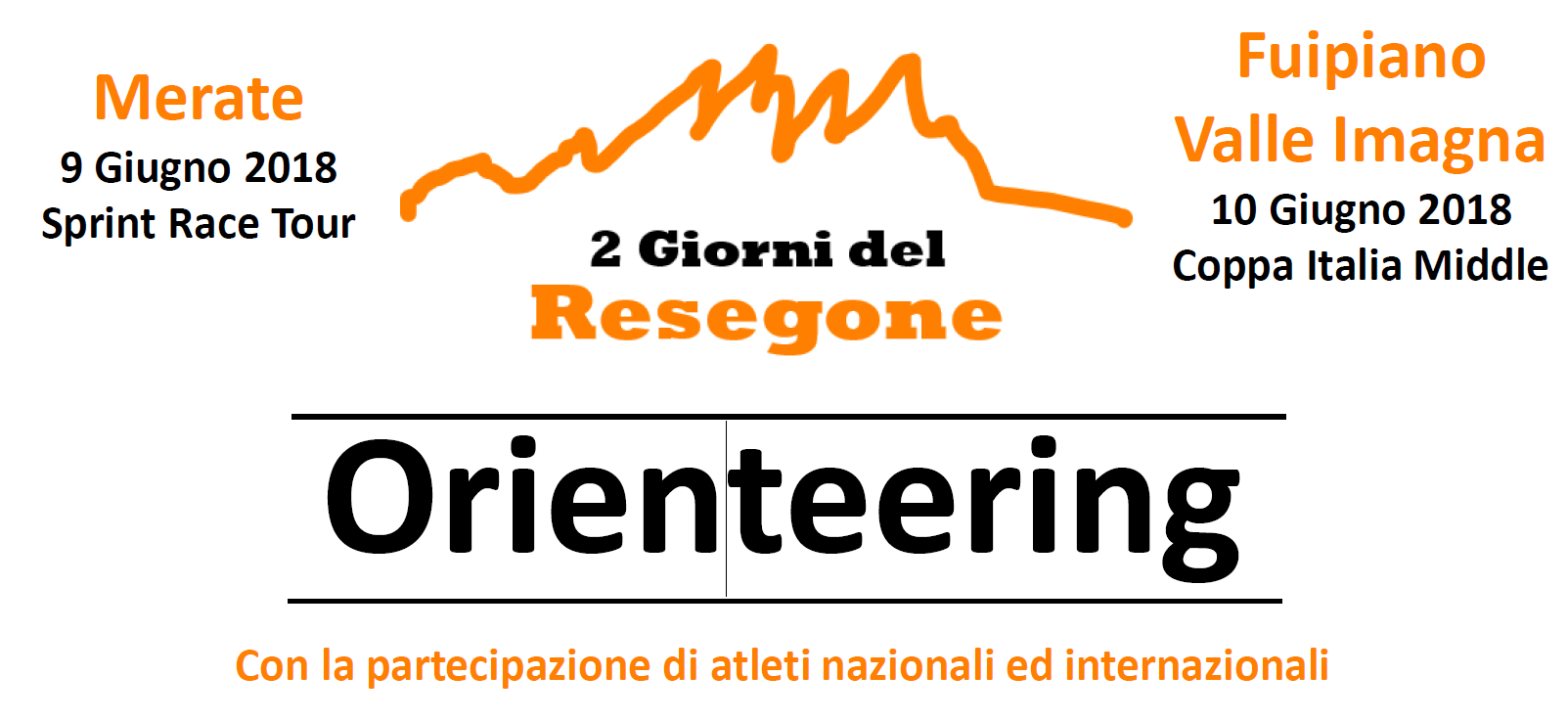 Logo 2 Giorni del Resegone -  Orienteering